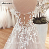 runhufu Vinatge Off Shoulder Sweetheart Wedding Dress 2023 Wedding Party Dress Custom Made vestido para boda playa