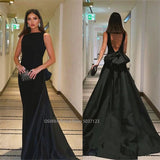 Runhufu O-Neck Mermaid Wedding Dresses Sleeveless Sweep Train Bridal Gowns Vestidos De Novia