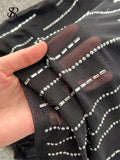 Runhufu 2024 New Fashion Bodycon Long Dress Europen O Neck Long Sleeve Feather Female Senior Mesh Transparent Diamonds Dress
