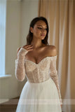 Runhufu Sleeve Tulle Beads Pearls Wedding Dresses Sweetheart Pleat Wedding Gowns Backless A-line Court vestido de novia