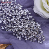 Runhufu HP415 Rhinestone Bridal Headband Woman Tiara and Crown Wedding Hair Accessories Bride Headdress Banquet Headwear Party