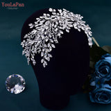 Runhufu HP365 Crystal Wedding Crown Bridal Headband Hair Accessories Woman Tiara Brides Headpiece Princess Hair Ornaments