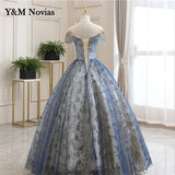 runhufu O-Neck Quinceanera Dresses short Sleeve Party Prom Ball Gown Classic Lace Embroidery Vintage Plus Szie Vestidos De 15 Anos