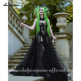 runhufu Black Long Wedding Dress Sexy Bridal Gown Vestidos De Novia Sexy Tulle Wedding Gowns Trouwjurk Plus Size