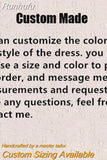 Runhufu Embroidered Floral colorful Wedding Dresses Sweetheart Backless Bridal Gown Lace Up Fairy Bohemian Wedding Party Gown