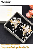 Runhufu X05 2pcs/lot Bride High Heels Clips Rhinestone Bridal Wedding Shoes Buckle Women Accessories High Heel Decoration