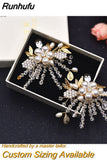 Runhufu X05 2pcs/lot Bride High Heels Clips Rhinestone Bridal Wedding Shoes Buckle Women Accessories High Heel Decoration