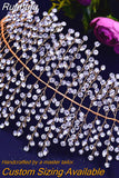 Runhufu HP484 Bridal Tiara Leaf Shape Headband Wedding Hair Accessories Women Headdress Pageant Brides Headwear Hair Ornaments
