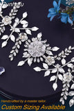 Runhufu HP496 Shiny Wedding Hair Accessories Jewelry Bridal Tiara Woman Headband Rhinestone Headpiece for Pageant Headdresses