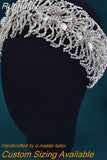 Runhufu HP376 Fashion Bridal Hair Accessories Crystal Headpiece For Women Tiara Wedding Crown Eew Set Rhinestone Bride Headband