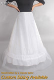 runhufu New 3 Rings Petticoat For Wedding Dress Elastic Band Lace Up Can Be Adjustable Wedding Accessories 12 Styles Available