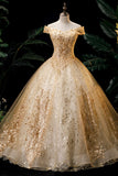 runhufu The Shoulder Candy Color Quinceanera Dress 2023 Prom Dress Luxury Appliques Formal Ball Gown Vintage Vestido De Quincenera