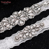 Runhufu Wedding Garter Rhinestone Sexy Garters Women/Female/Bride Thigh Ring Bridal Lace Leg Ring Loop Bride Keepsake THS464