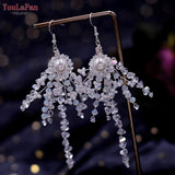 Runhufu HP399 Vintage Bridal Crown And Tiara Shining Crystal Wedding Headband Bridal Hair Accessories Luxury Wedding Jewelry