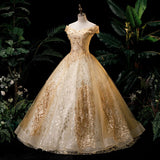 runhufu The Shoulder Candy Color Quinceanera Dress 2023 Prom Dress Luxury Appliques Formal Ball Gown Vintage Vestido De Quincenera