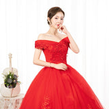 runhufu Off The Shoulder Quinceanera Dresses Robe De Bal Ball Gown Vintage Quinceanera Dresses Plus Size Vestidos De 15