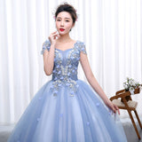 runhufu with Crystal Color Yarn Girls Wedding Dress 2023 New Fashion Flowers Female Art Exam Gowns Part Dress Vestidos De Novia