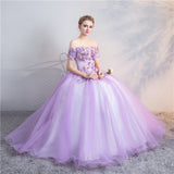 Runhufu Dresses 2023 New The Party Prom Short Sleeve Off The Shoulder Ball Gown Sweet Floral Print Vestidos Debutantes 2