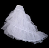 runhufu Long Train Petticoat Slim Wedding Dress Crinoline Bridal COS Cheap Sexy Enaguas enaguas wedding dress hoops