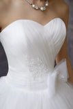 runhufu Novias Strapless Wedding Dress 2023 New Korean Style Ivory Princess Bride Frocks Bridal Gown Pluse size Vestido De Novia