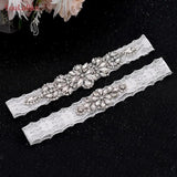 Runhufu Wedding Garter Rhinestone Sexy Garters Women/Female/Bride Thigh Ring Bridal Lace Leg Ring Loop Bride Keepsake THS464