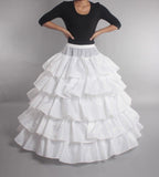 runhufu New 3 Rings Petticoat For Wedding Dress Elastic Band Lace Up Can Be Adjustable Wedding Accessories 12 Styles Available