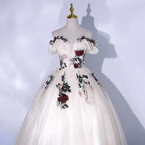 runhufu 3d Flowers Quinceanera Dresses Fluffy Off The Shoulder Vestidos De 15 Anos Quinceanera 2023 Plus Size Ball Gown