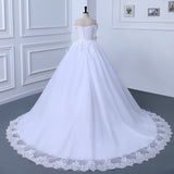 runhufu Off The Shoulder Beading Wedding Dress Ball Gown Pearls Bridal Dress For Wedding Dresses 2023 Marriage Customer Made