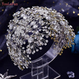 Runhufu HP240 Bridal Crown Wedding Tiara Woman Headdress Hair Accessories Luxury Bride Headpiece Pageant Headband Hair Jewelry