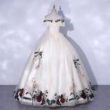 runhufu 3d Flowers Quinceanera Dresses Fluffy Off The Shoulder Vestidos De 15 Anos Quinceanera 2023 Plus Size Ball Gown