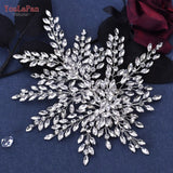 Runhufu HP438 Shiny Rhinestone Bridal Headpiece Women Headdress Wedding Hair Accessories Jewelry Bride Head Piece for Party