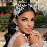 Runhufu HP518 Bridal Tiara Wedding Hair Accessories Headpiece Woman Headband Pageant Jewelry Bride Headdress Hair Ornaments