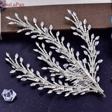 Runhufu HP498 Crystal Bridal Headpiece with Comb Rhinestone Headwear Wedding Hair Accessories Bride Headdress Hair Jewelry