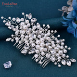 Runhufu HP42 Pearls Woman Comb Wedding Headwear for Party Bride Hair Accessories Bridal Headpiece Bridesmaids Hair Clip