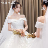 runhufu Sweetheart Boat Neck Style China Wedding Dress Vintage Lace Embroidery Pluse Size Vestidos De Novia Bride Gowns Marriage