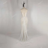 Runhufu Palace Corset Wedding Dress for Women Lace Applique Mermaid Bridal Gowns Pleated Sexy Formal Party Dresses robe de mariée