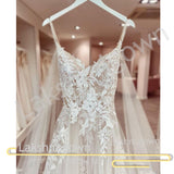 runhufu Bridal Boho Wedding Dress with Cape V neck 2023 New Mariag Chic Beach Wedding Dresses Backless Lace Appliques Court Train