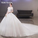runhufu Sweetheart Boat Neck Style China Wedding Dress Vintage Lace Embroidery Pluse Size Vestidos De Novia Bride Gowns Marriage