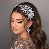 Runhufu HP518 Bridal Tiara Wedding Hair Accessories Headpiece Woman Headband Pageant Jewelry Bride Headdress Hair Ornaments