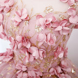 Runhufu Maria Novia Primrose Grass Dark Pink Quinceanera Dresses Flower Plus Size Ball Gown Prom Dress Vestidos Princesa 15 Anos