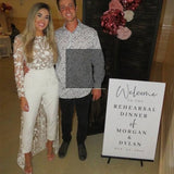 Runhufu Open Back Wedding Pant Suits For Brides With Train Applique Lace Long Sleeves Wedding Jumpsuits Women Elegant Formal Dress
