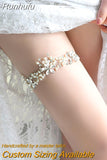 Runhufu Wedding Garter Rhinestone Sexy Garters Women/Female/Bride Thigh Ring Bridal Lace Leg Ring Loop Bride Keepsake THS464
