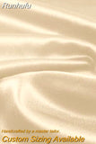 Runhufu White 2023 Mermaid Wedding Dresses Long Sleeve Side Slit Bridal Gowns Boho Beach Backless Wedding Prom Gowns Robes De Mariée