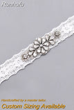 Runhufu Wedding Garter Rhinestone Sexy Garters Women/Female/Bride Thigh Ring Bridal Lace Leg Ring Loop Bride Keepsake THS464